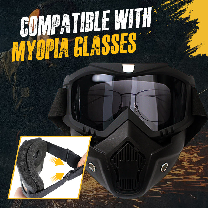 š„Special Mask For Welding And Cuttingļ¼Anti-Glare, Anti-Ultraviolet Radiation, Anti-Dustļ¼