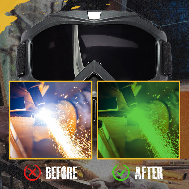 š„Special Mask For Welding And Cuttingļ¼Anti-Glare, Anti-Ultraviolet Radiation, Anti-Dustļ¼