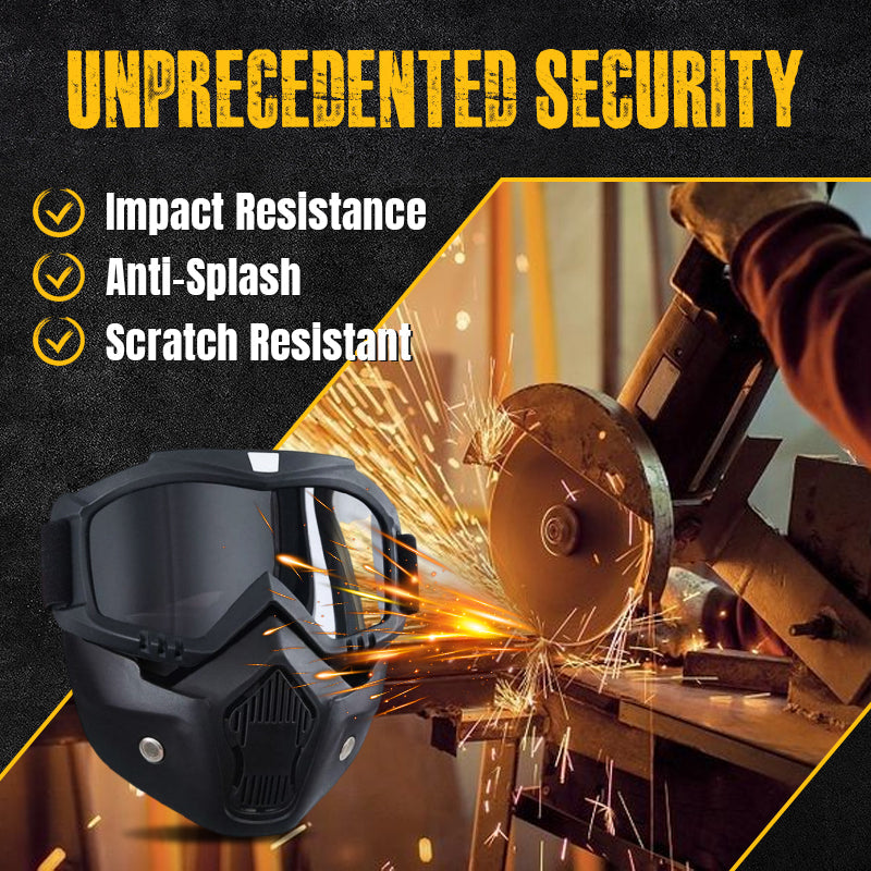 š„Special Mask For Welding And Cuttingļ¼Anti-Glare, Anti-Ultraviolet Radiation, Anti-Dustļ¼