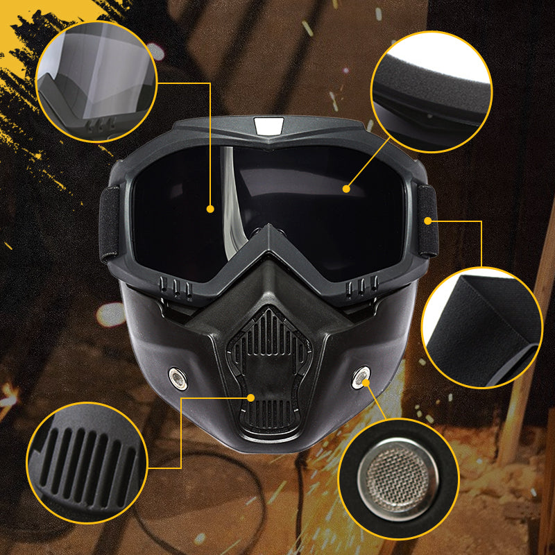 š„Special Mask For Welding And Cuttingļ¼Anti-Glare, Anti-Ultraviolet Radiation, Anti-Dustļ¼