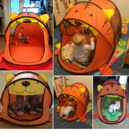 Cute Cartoon Toy Children's Tent For Indoor Play House & Outdoor Camping