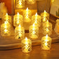 🔥3 pcs/SET Crystal Flameless Candle Light