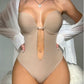 Backless Deep V Body Shaper Bra Bodysuit