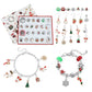 24 PCS DIY Christmas Advent Calendar Bracelets Set