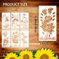 🔥Summer Hot Sale Promotion🌻Garden Fence Large Flower Stencils🖌️DIY decoration