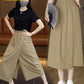 💕Great Sale💕Summer Straight Casual Eight Skirt Pants