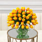 🌷9 pcs🌷Outdoor Artificial Tulip Flowers (1 bundles)💝Each only cost ￡0.9