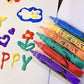 DIY Bubble Popcorn Drawing Pens (6 PCs)