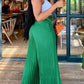 🔥2024 Summer Outfits🌊Women's Pocket Pleated Wide Leg Pants