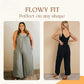 Ultimate Flowy Jumpsuit with Pockets-FREE SHIPPING