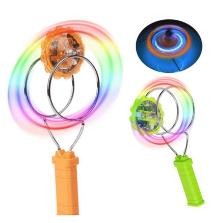 🔥HOT SALE🔥Creative LED Light Luminous Fidget Spinner Magnetic Gyro