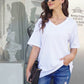 🌷2024 Summer Hot Sale🌷Ladies V-Neck T-Shirt