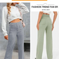 🔥Promotion Ends Soon🔥Multi Pocket High-waisted Elastic Casual Pants