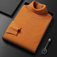 Men's Solid Color Premium Fleece-lined Sweater