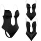 Backless Deep V Body Shaper Bra Bodysuit