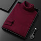 Men's Solid Color Premium Fleece-lined Sweater