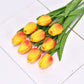 🌷9 pcs🌷Outdoor Artificial Tulip Flowers (1 bundles)💝Each only cost ￡0.9