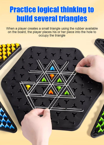 【Brain Boost】Puzzle Chain Triangle Chess