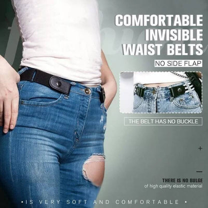 🔥HOT SALE🔥Buckle-free Invisible Elastic Waist Belts