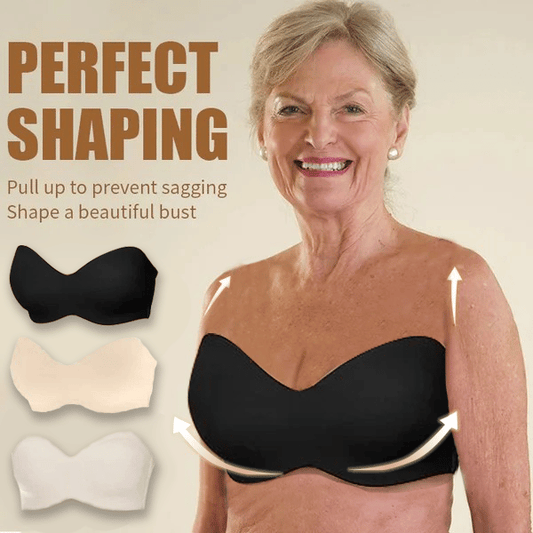 🏆HOT SALE 49% OFF - Full Support Seamless Strapless Convertible Bandeau Bra