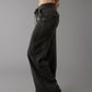 🔥Linen-Blend Wide-Leg Cargo Pants