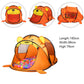 Cute Cartoon Toy Children's Tent For Indoor Play House & Outdoor Camping