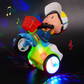 Stunt Tricycle for Kids: Music, Lights, 360° Rotation