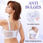 Breathable Non-Slip Strapless Front Buckle Push-Up Bra