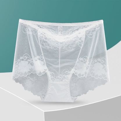 🎁Hot Sale Buy 1 Get 3🎁Ladies Silk Lace Handmade Panties