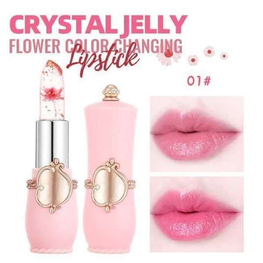 Crystal Jelly Flower Color Changing  Lipstick✨BUY MORE SAVE MORE