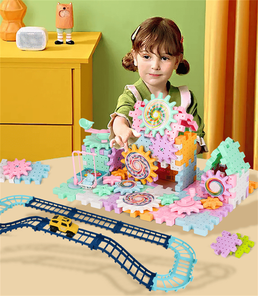 🔥FREE SHIPPING⚙️Electric Gear Building Block Toys🎁