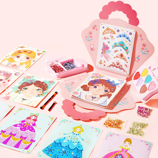 🔥Christmas 49% OFF💅Fantasy 3-in-1 Princess Dress Up & Make Up Game Set💝