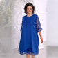 💗Sheer Breeze Layered Lace Dress