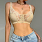 💕Mother's Day Hot Sale French Lace Front Button Bra