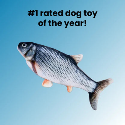 💥The #1 Rated Dog Toy of The 2023💥Flopping Fish Toy