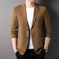 Men\'s Summer Ice Silk Wrinkle-proof Lightweight Suit Jacket