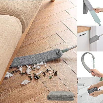 🔥Hot Sale 49% OFF⚡Multifunction Retractable Microfiber Dust Brush Gap Mop